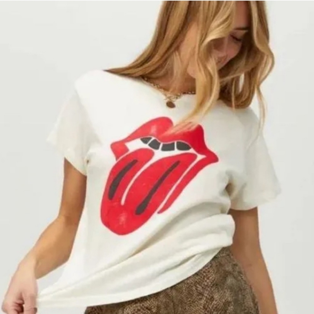 RARE NWT DAYDREAMER ROLLING STONES SET LIST DETROIT GRAPHIC TOUR TEE